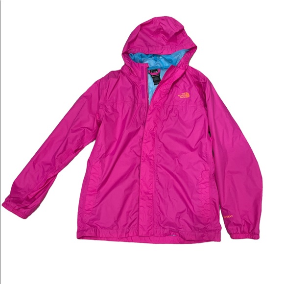 Girl’s North Face Rain Jacket Size 16 (XL) - Picture 1 of 5